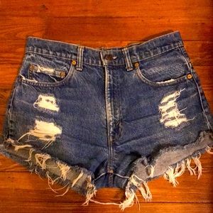 Vintage Cutoff Levis Shorts